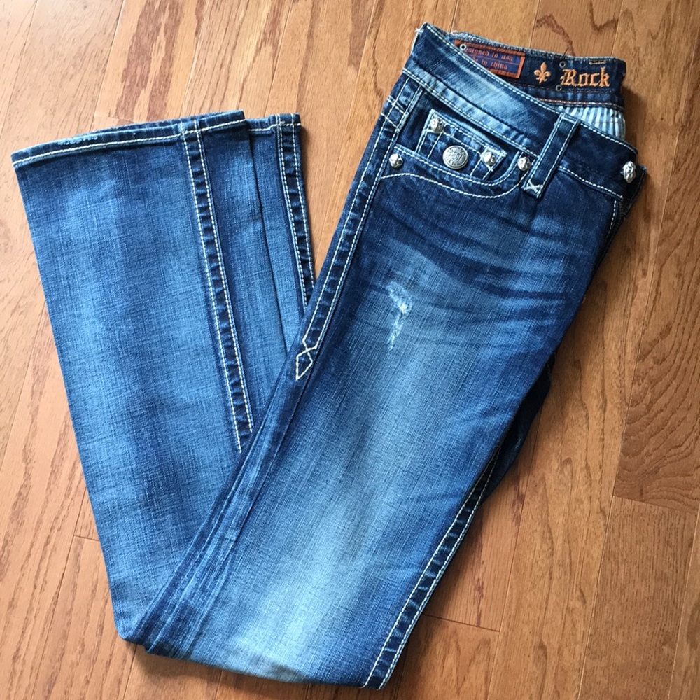 Rock Revival jeans.